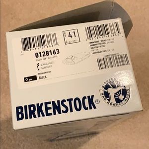 Brand new black Birkenstock’s, size 41